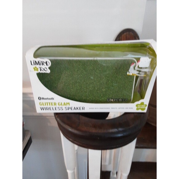 Limited Too Bluetooth Wireless Speaker Glitter Glam Speaker - NIB See Pics - Picture 1 of 3